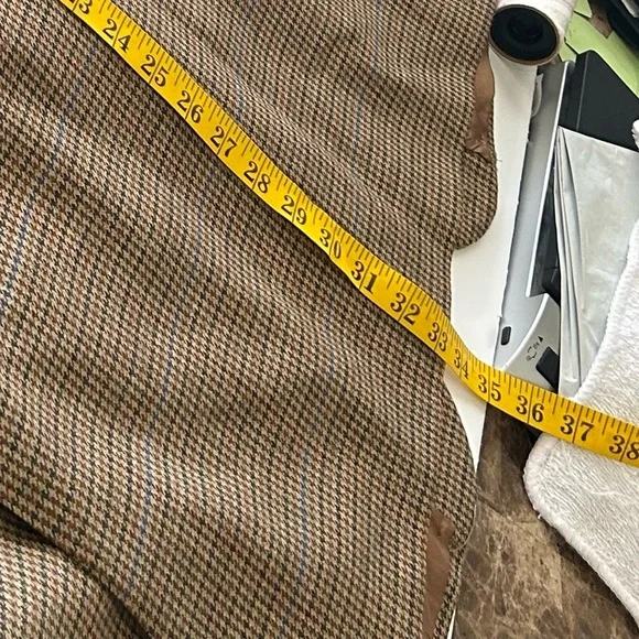 Vintage Brooks Brothers 100% Wool Houndstooth Sport Coat Dark Academia - Picture 13 of 13
